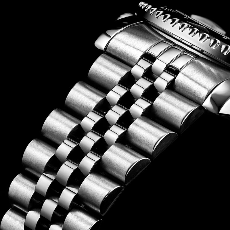 ستيرلنج أوريجينال ساعة غواص جي إم تي أصلية للرجال من ستوهرلينج، مقاس 42 مم، سوار من الفولاذ المقاوم للصدأ، حركة كوارتز، مقاومة للماء حتى عمق 100 متر - Image 3